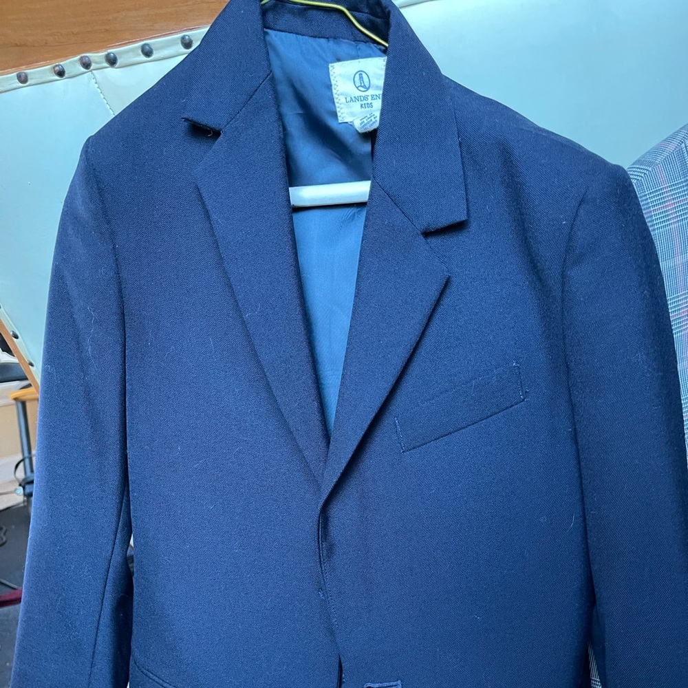A well made blue jacket. Never worn.